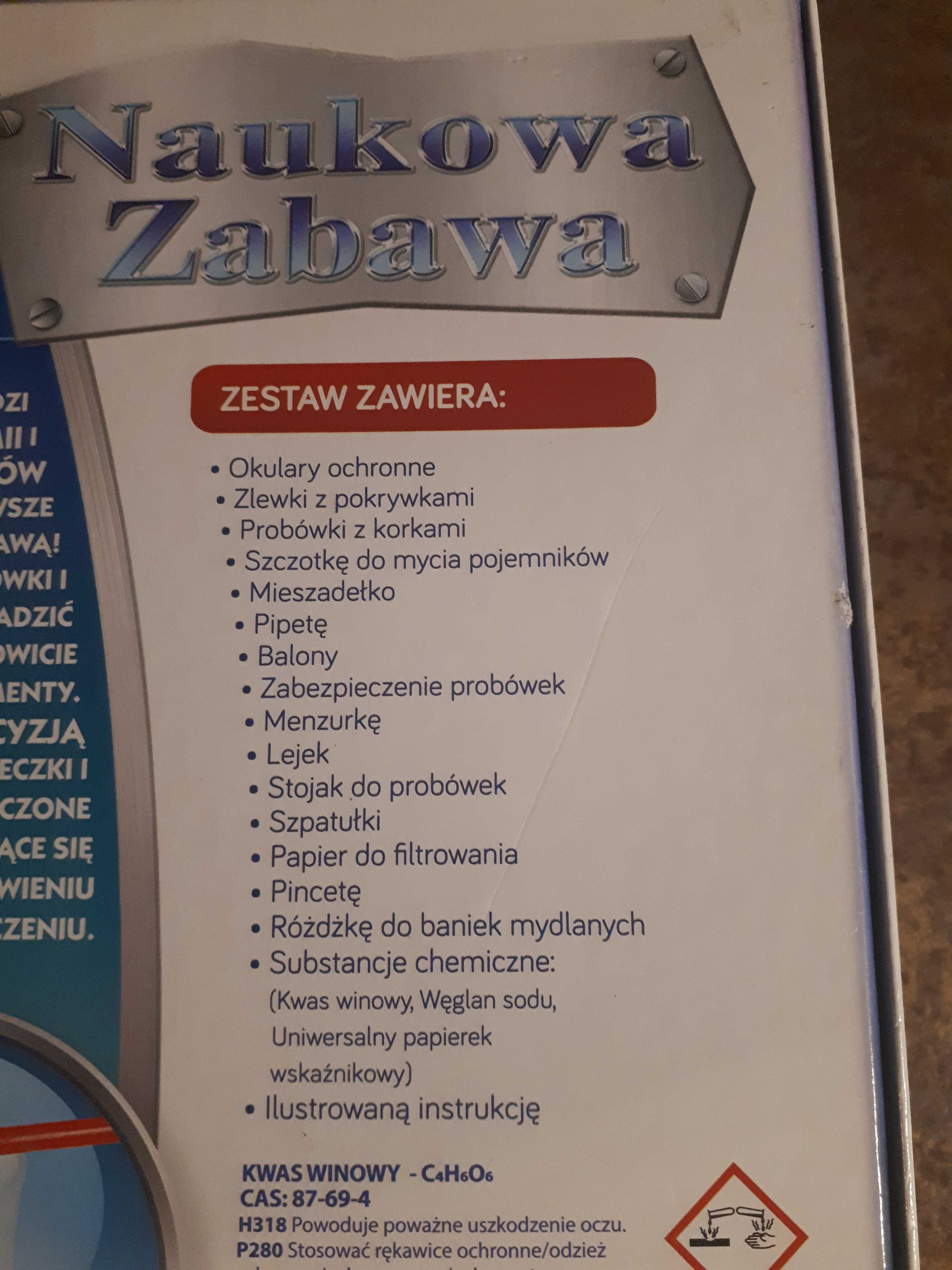 Zabawka naukowa Laboratorium chemiczne 8+/ chemia