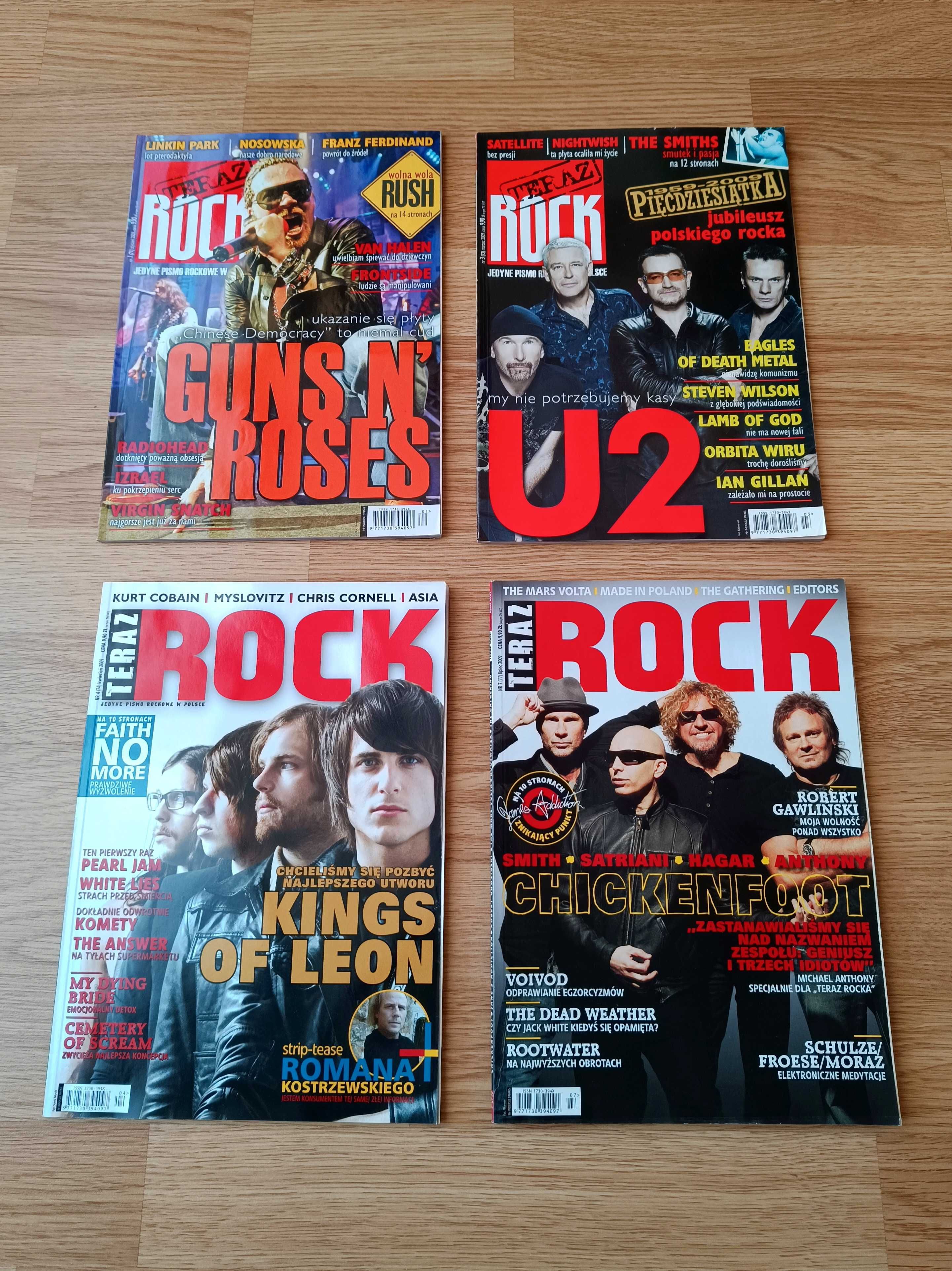 Magazyny "Teraz Rock" z 2009 roku