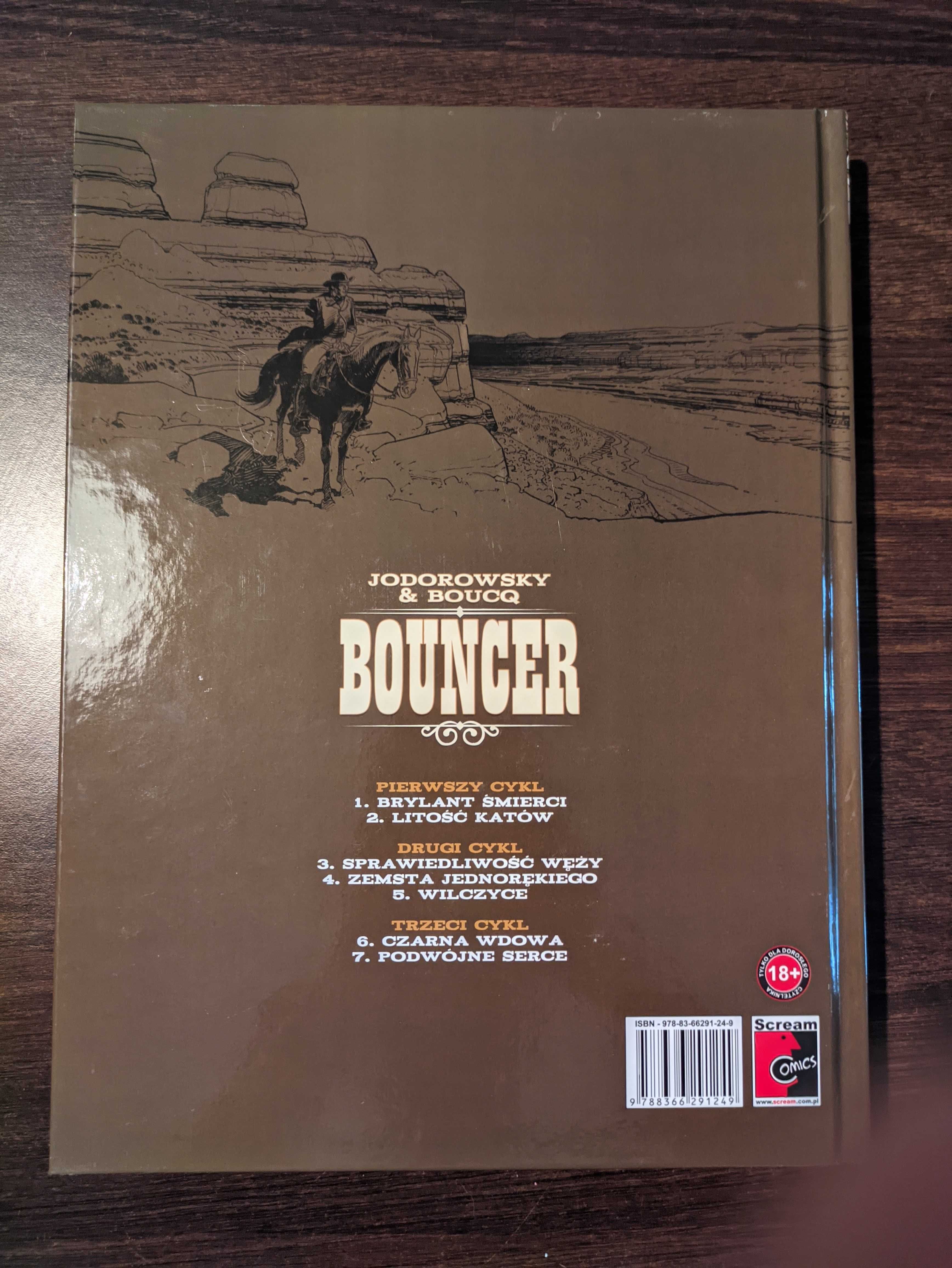 Komiks BOUNCER t. 1-7 Alejandro Jodorowsky, François Boucq