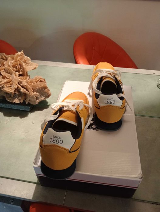 Tênis US polo amarelos novos