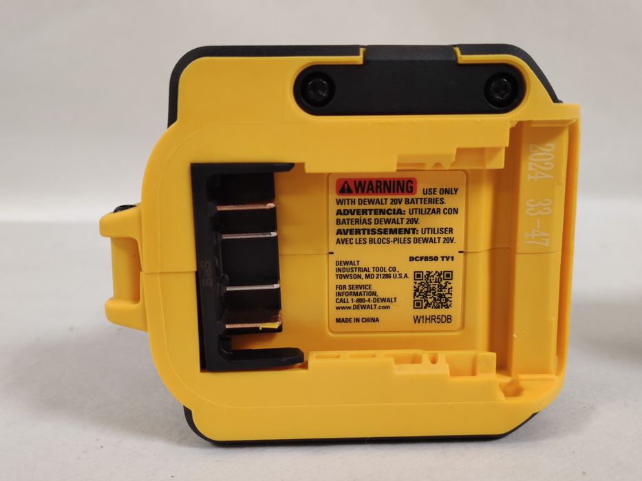 Компактний імпульсний шуруповерт DeWALT DCF850P1 XR 20Vmax Atomic