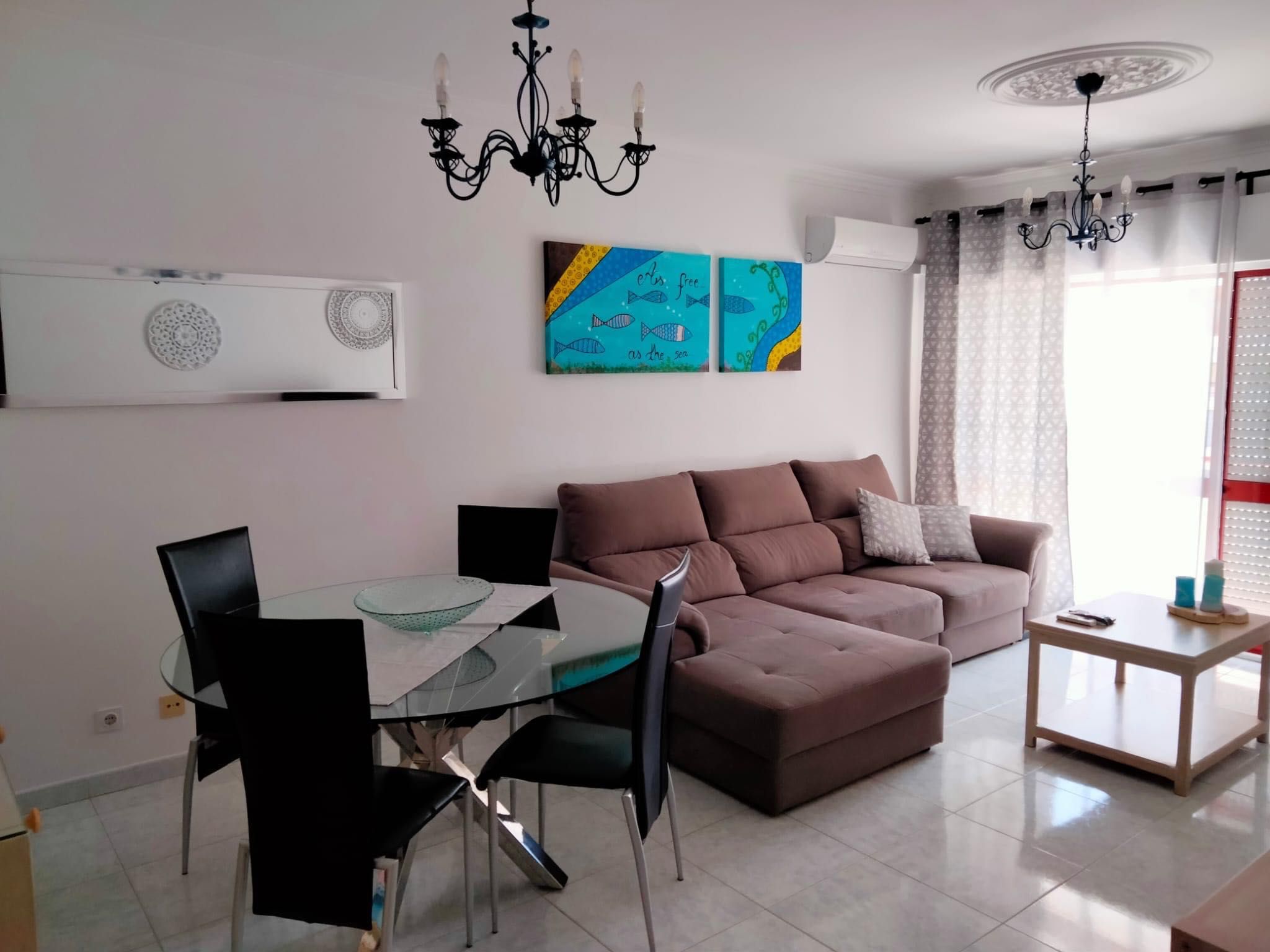 Férias em Quarteira espetacular apartamento T2 a 50 metros da praia