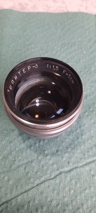 Обектив Юпитер 3 с переходником для Nikon1