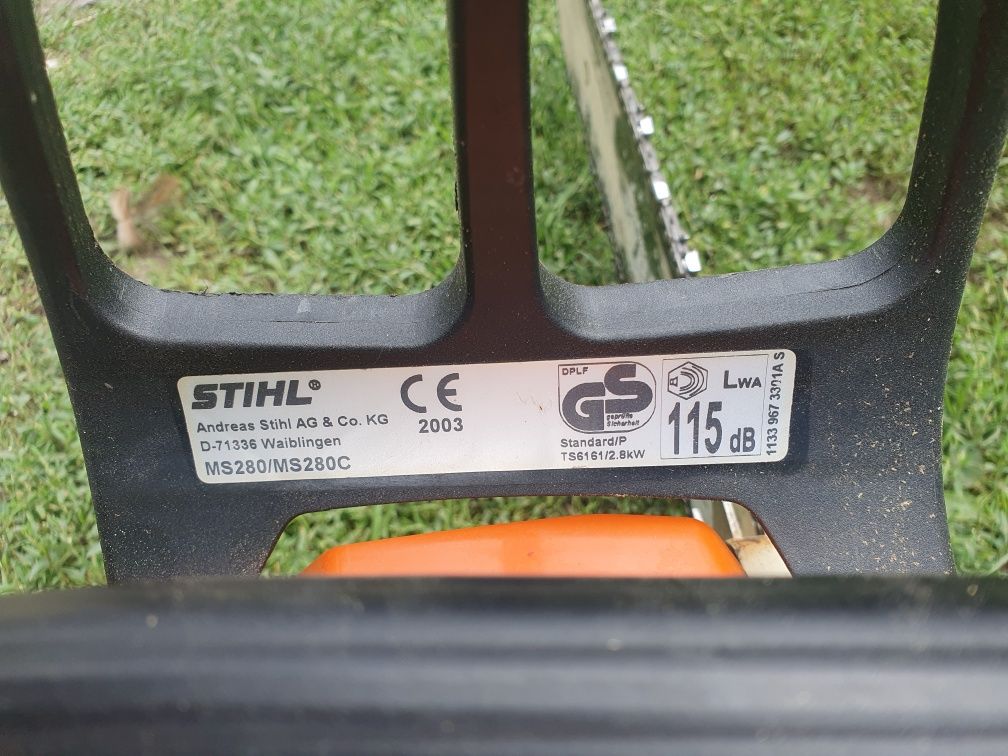 Stihl MS 280  – solidna pilarka spalinowa na lata. Moc 3.8 KM