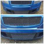 Grill chłodnicy kratka zderzaka tuning Skoda Octavia II