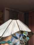 Plafon vintage Tiffany lampa sufitowa witrażowa