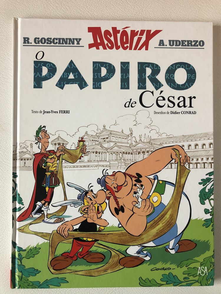 Livros da coleção Astérix