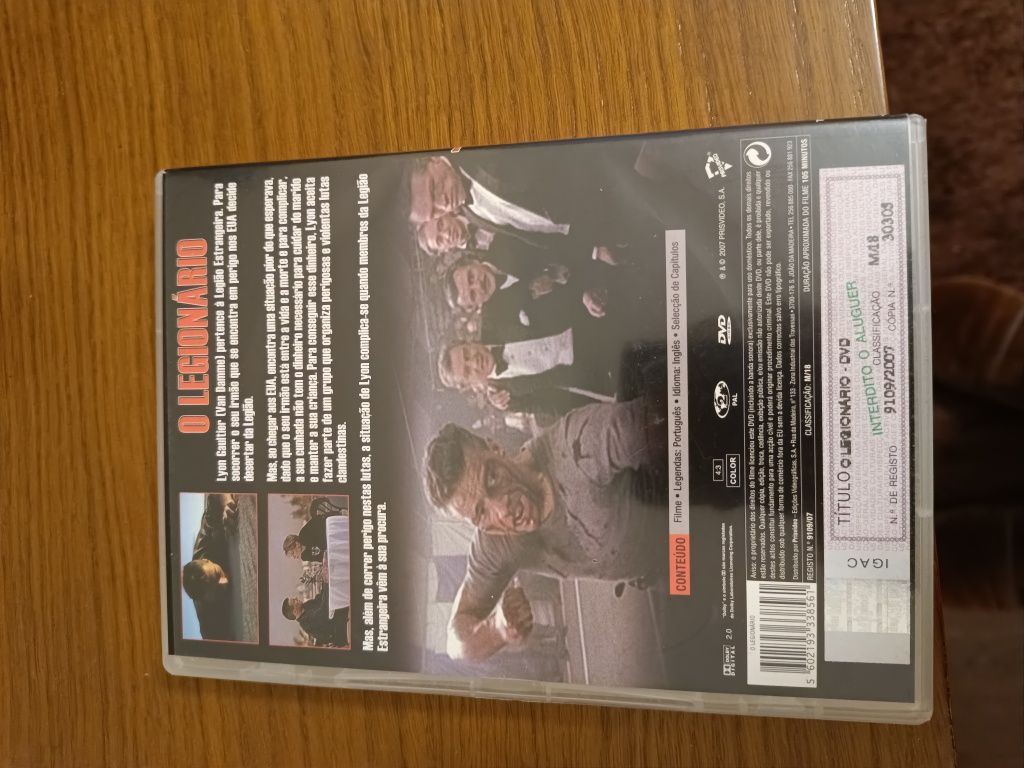 DVD Van Damme O Legionário