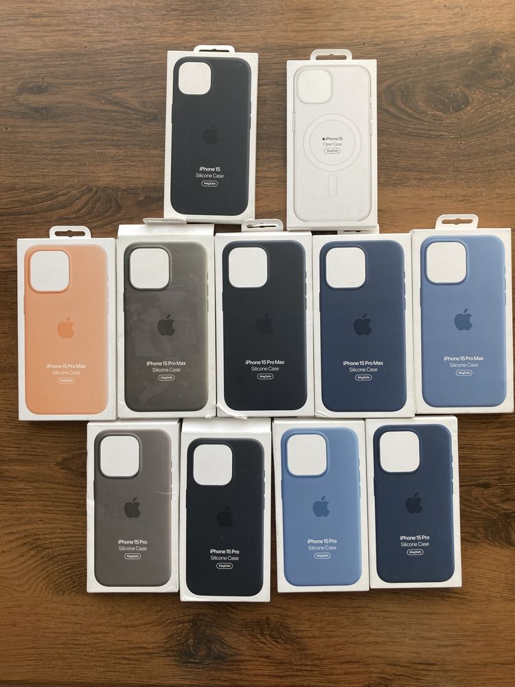 Оригинальный чехол apple iphone 15 pro max silicone clear case