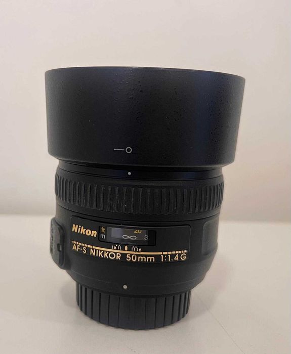 Objetiva Nikon 50mm 1:1.4 G