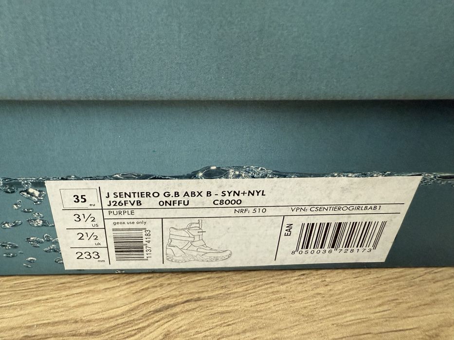 Super śniegowce dziewczęce Geox, rozm. 35, stan super