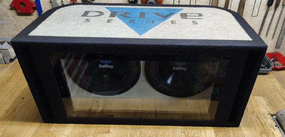 Skrzynia basowa Crunch FAT BOY 2x12" USA 2x30cm 800w rms tuba subwoofe