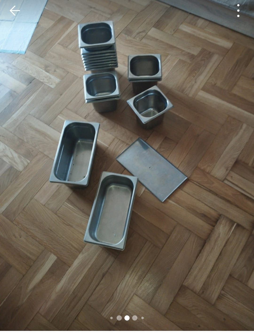 Pojemniki GN nierdzewka