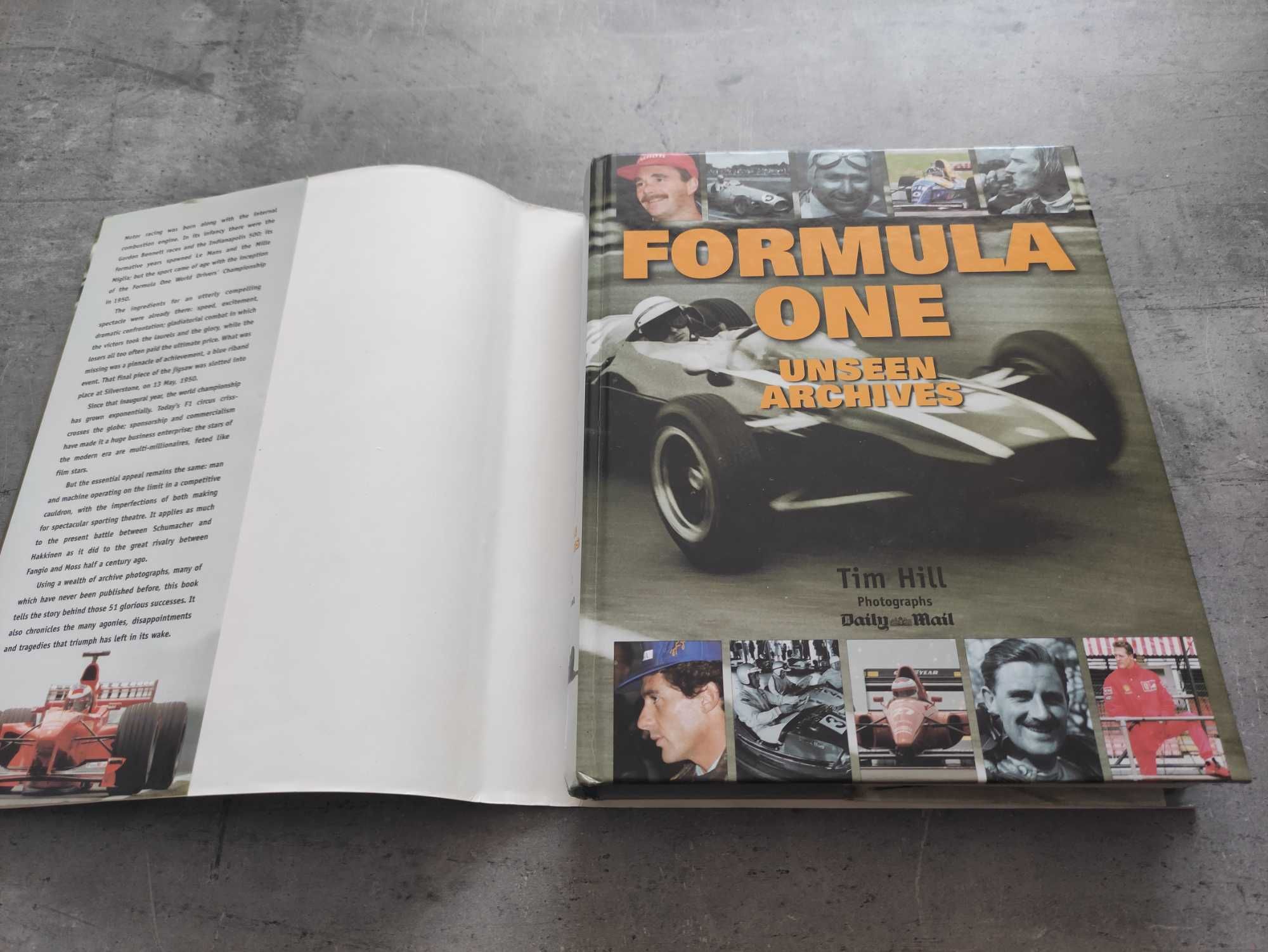 Książka Formuła One Unseen Archives F1