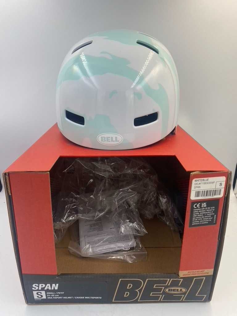 Nowy Kask Rowerowy Bell Span  r. S (52-56cm)