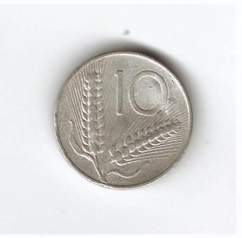 Две монеты Италии 5 лир 1952 и 10 лир 1951, VF