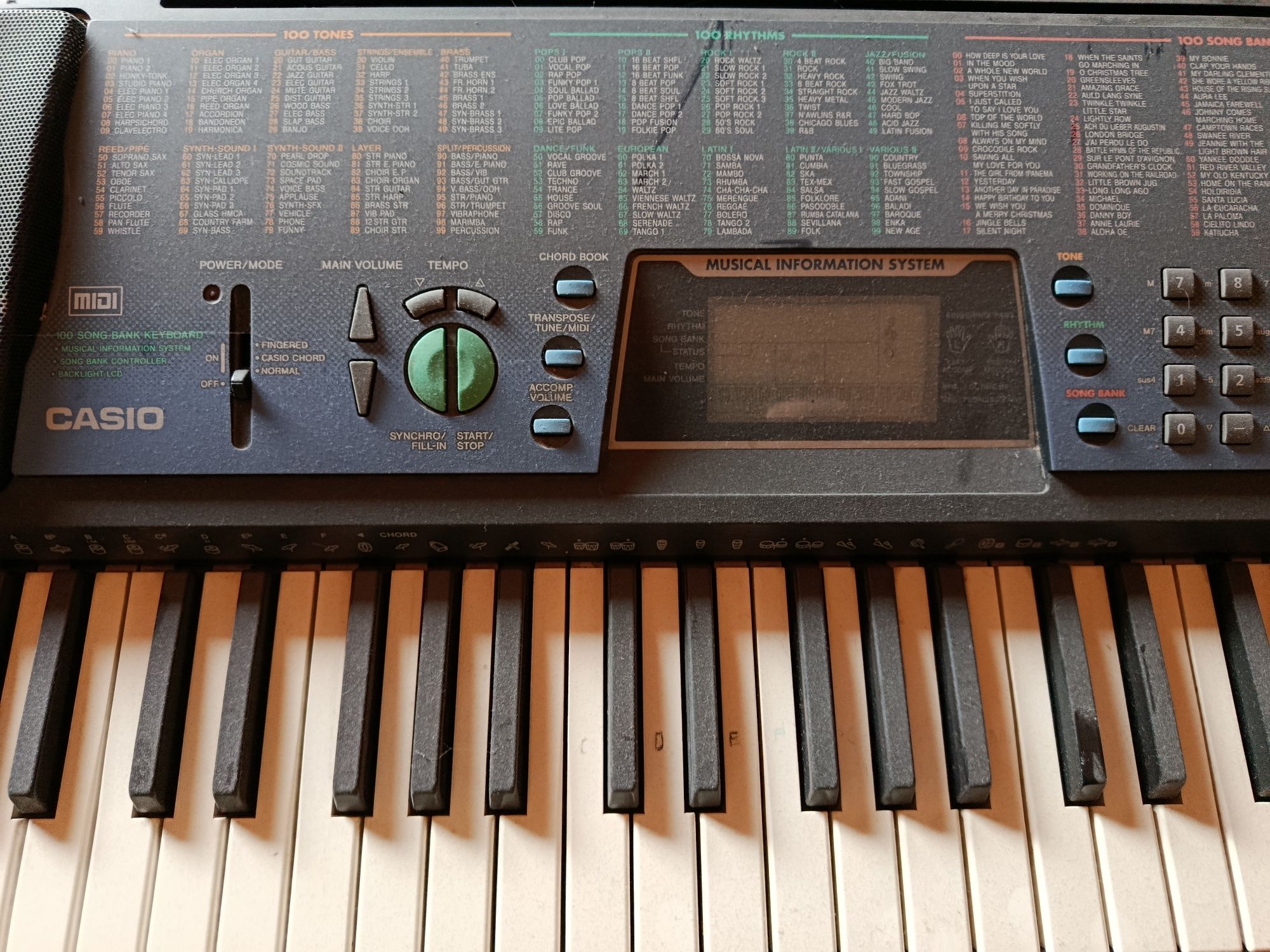 keybord Casio kompletny