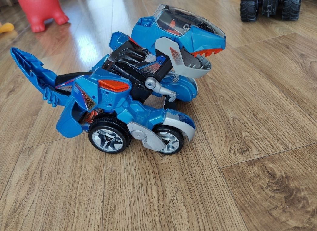 Dinozaur t-rex tyranozaur Transformers zdalnie sterowany auto