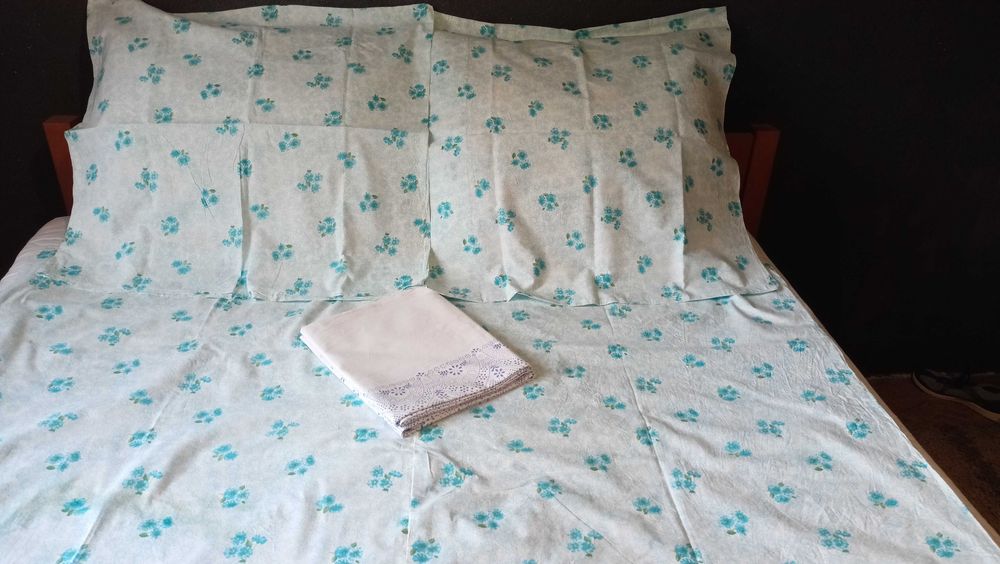 Pościel PRL retro komplet 4 cz, 160 x 200