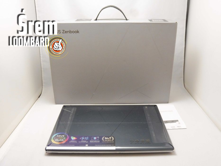 Nowy Asus Zenbook 14 UX3405, intel ultra 9, 32gb/1tb, kpl, gwarancja!