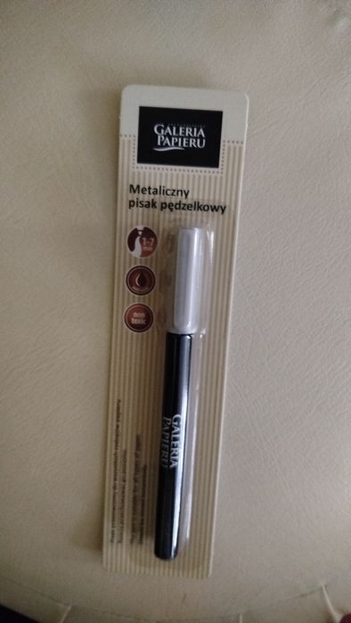 Marker pisak metaliczny do papieru srebrny Argo 1s