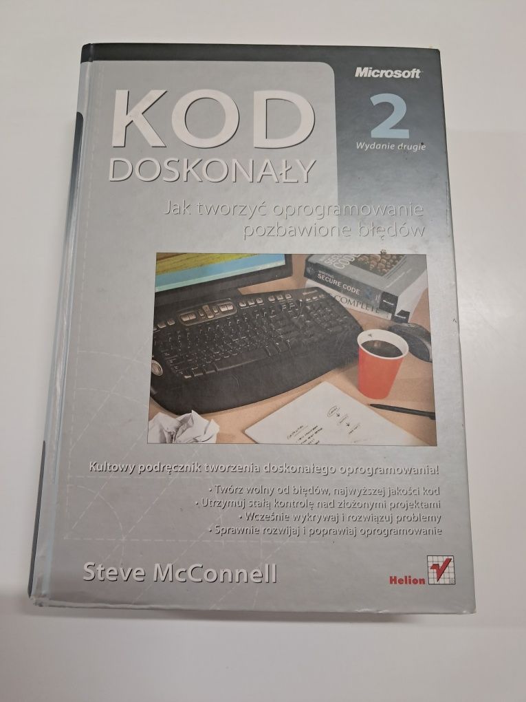Cod doskonały Jak tworzyć oprogramowanie pozbawione błędów S. McConnel