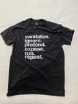 мерч вайперр vandalize/ viperr T-shirt vandalize