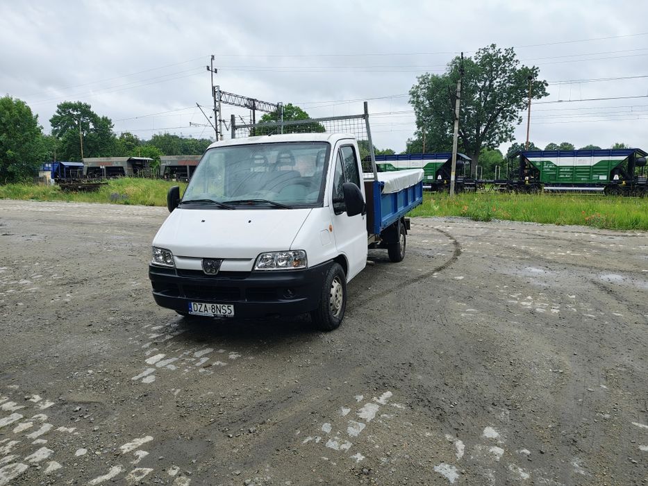 Peugeot Boxer Jumper Ducato Wywrotka Najazdy Minikoparka
