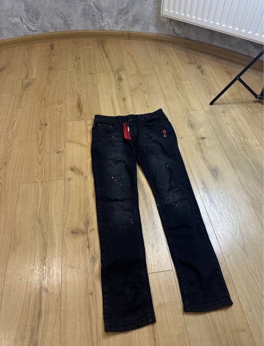 Slim fit jeans типу dsquared2 | слим фит джинсы icon