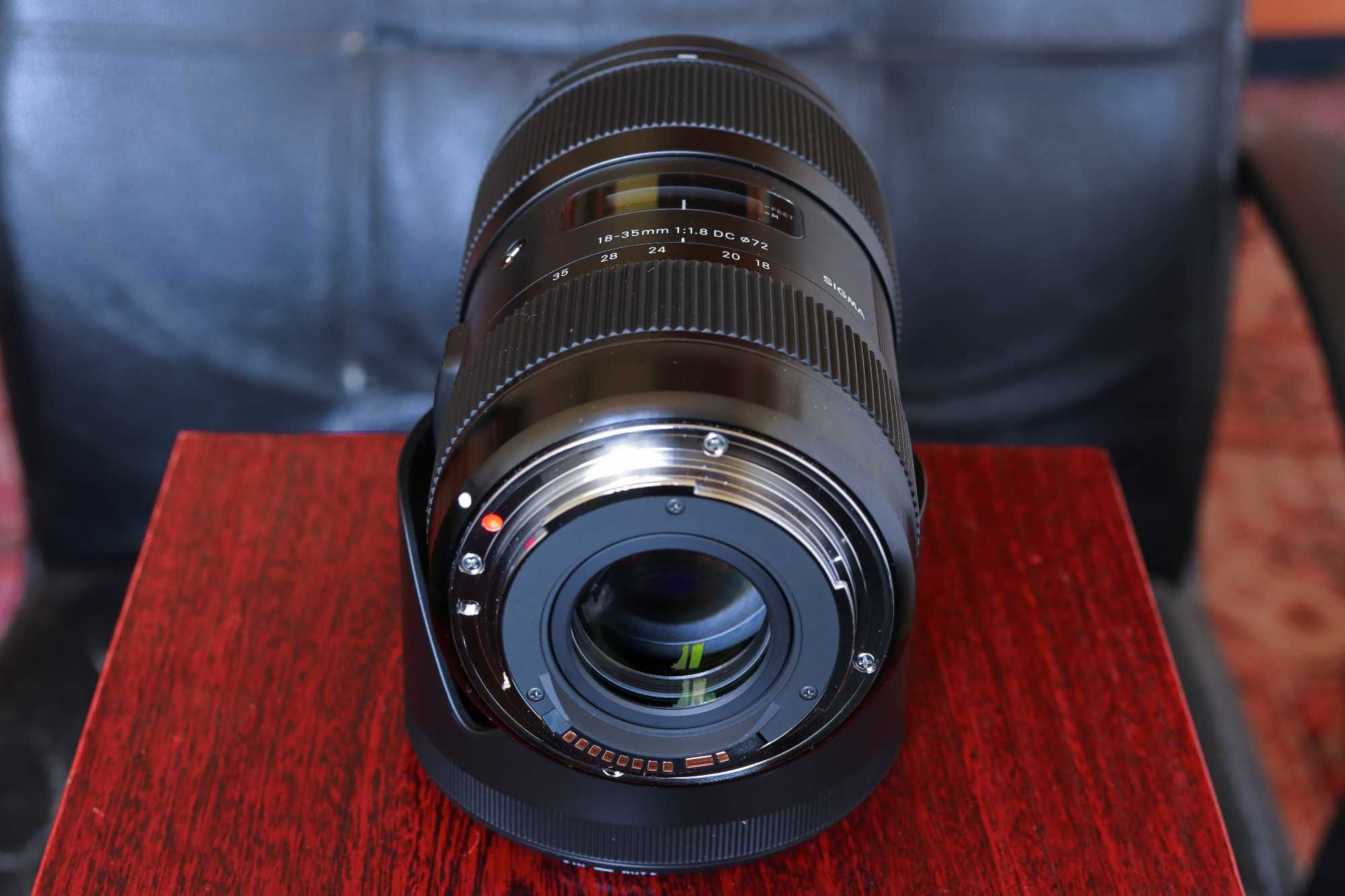 Sigma A 18-35 mm f/1.8 DC HSM dla Canon + filtr cpl Hoya PRO1 Digital