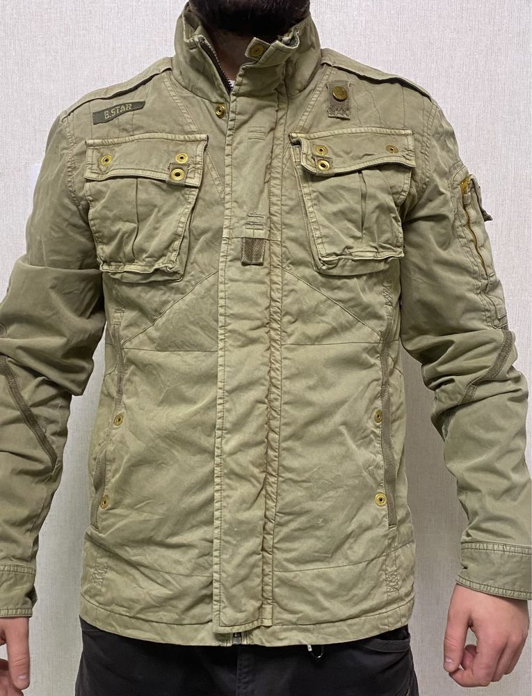 Карго куртка з карманами тактична g star