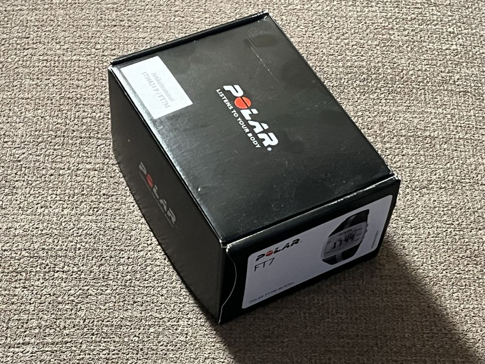 Monitor/Relógio de Frequência Cardíaca Polar FT7M – NOVO, na Caixa!