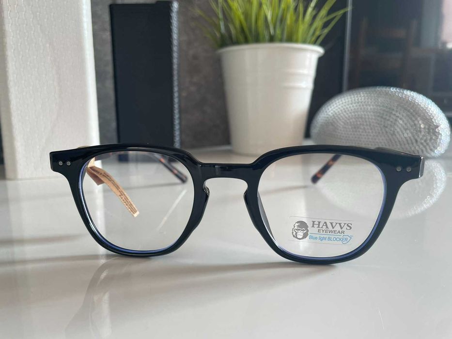 Okulary zerówki,komputerowe marki Havvs.Blue Light.