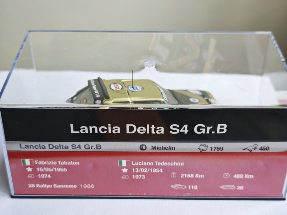 Lancia Delta S4 Gr.B - R. Sanremo 1986 - Escala 1:43