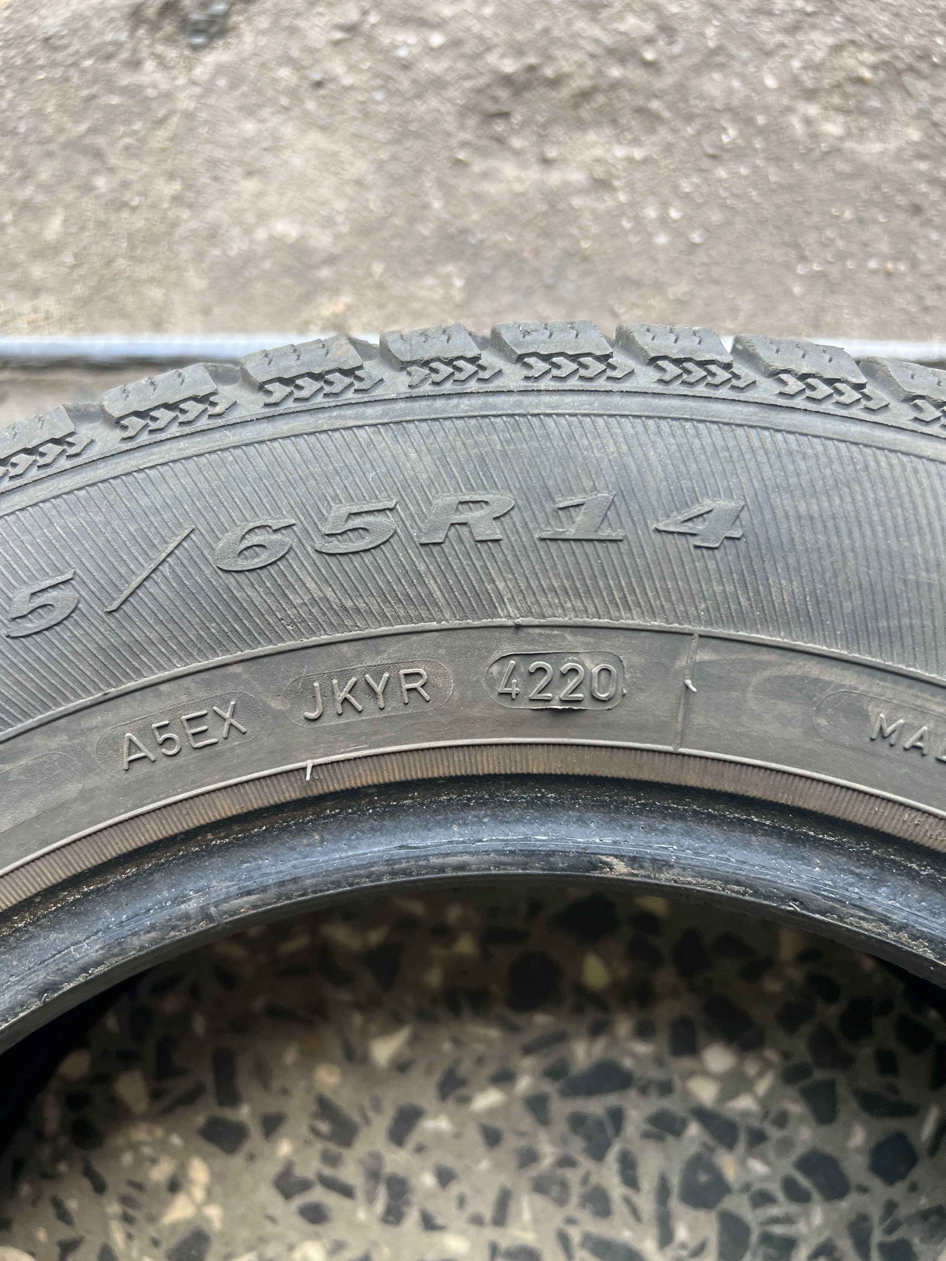 175/65r14 dębica opony zimowe 2 szt 2020r bieznik 7 mm