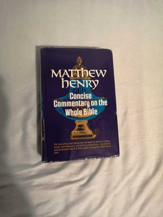 Religie-Zwięzły komentarz do Biblii, Matthew Henry, ang.