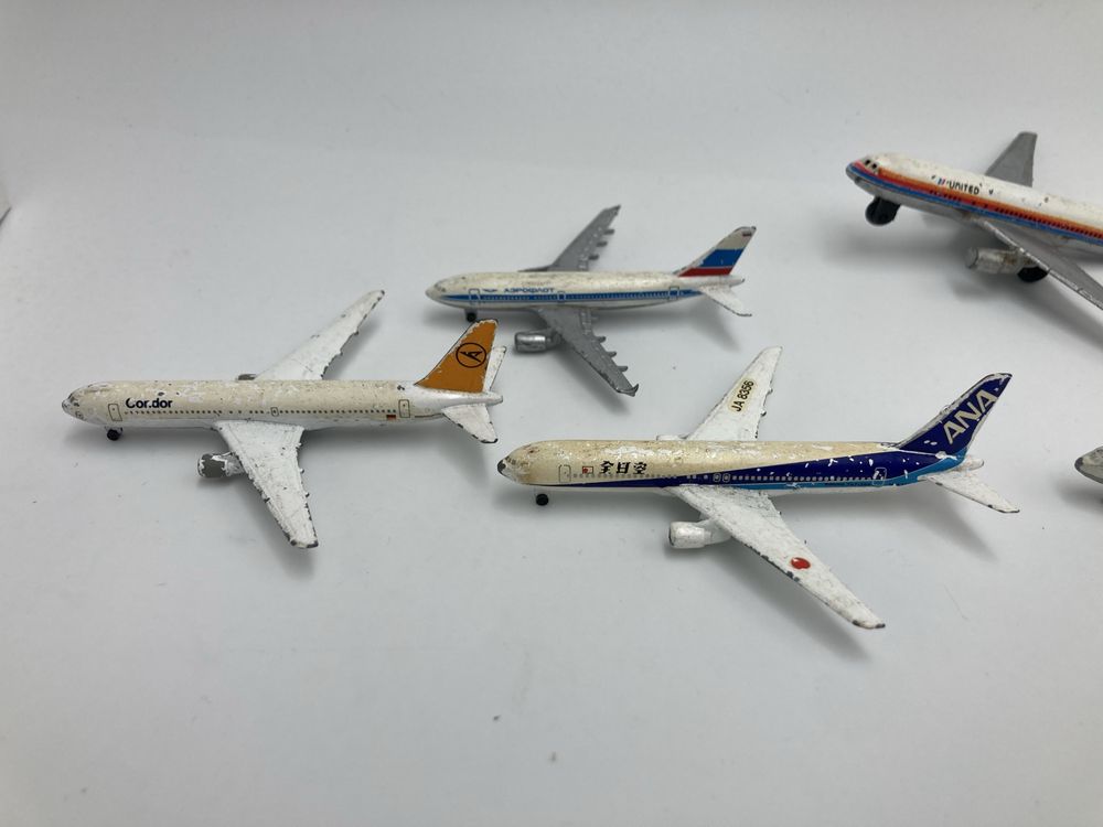 Schabak Diecast Modele Samoloty 5szt Made In Germany