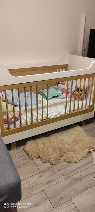 Łóżeczko 3w1 VOX 4YOU 70x140/biurko/tapczan materac