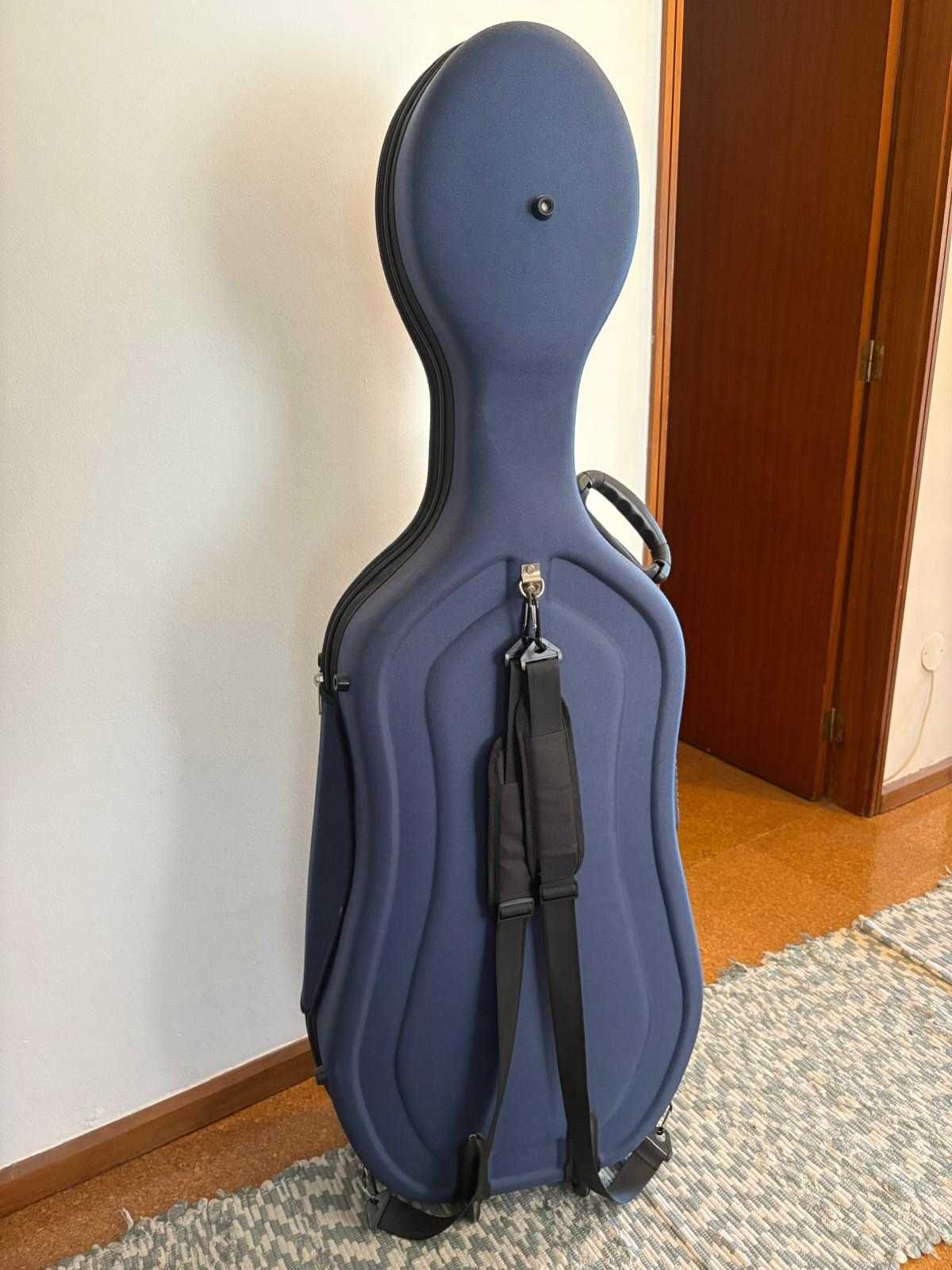 Cello case/estojo violoncelo