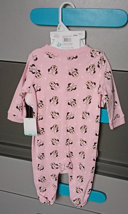 Zestaw prezentowy Disney Baby Myszka Minnie 3 elementy na Prezent