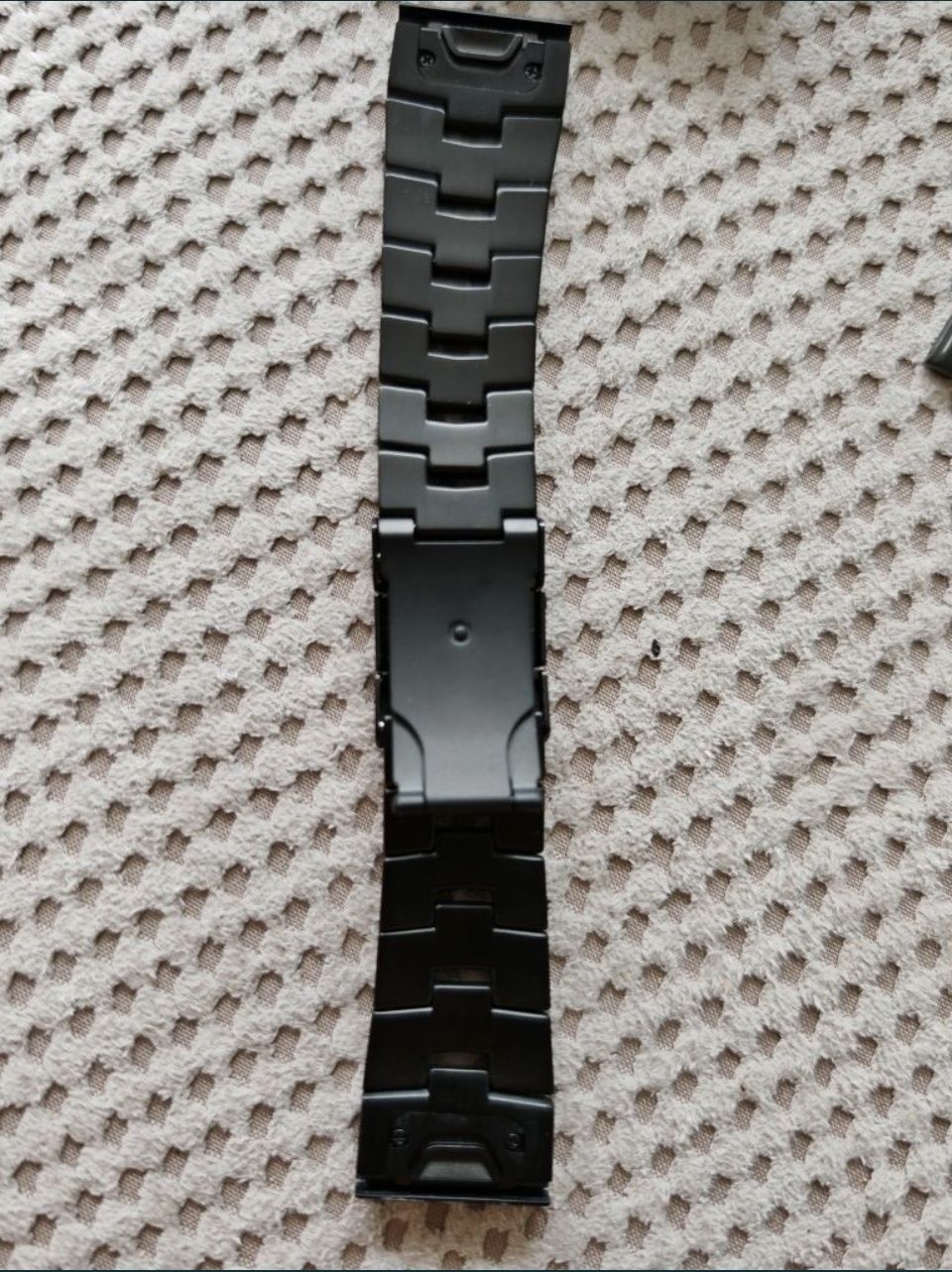 Bransoleta garmin 26 mm Anbest mega jakość tytan czarny fenix 7x epix