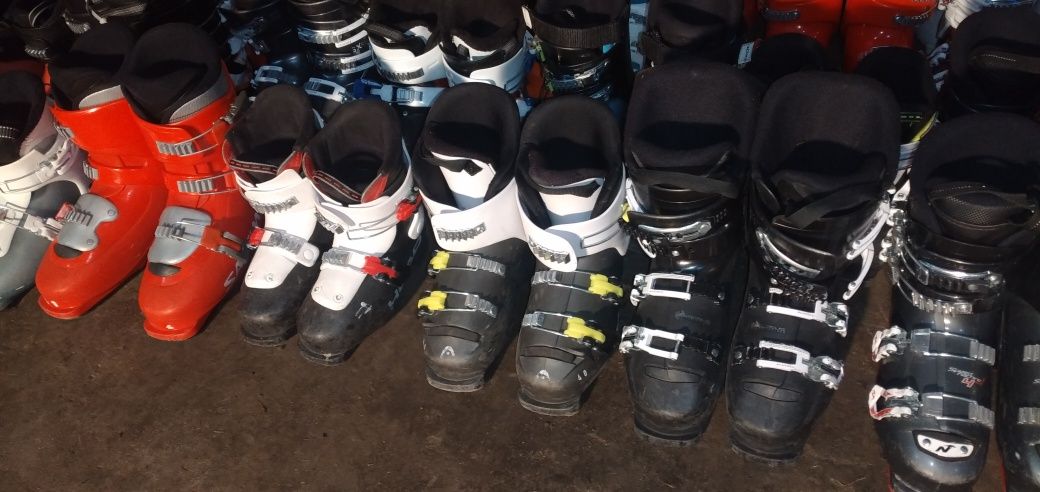 Buty narciarskie dziecinne pakiet hurt 50pln/para