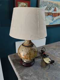 Stara lampa porcelanowa Vintage 33cm