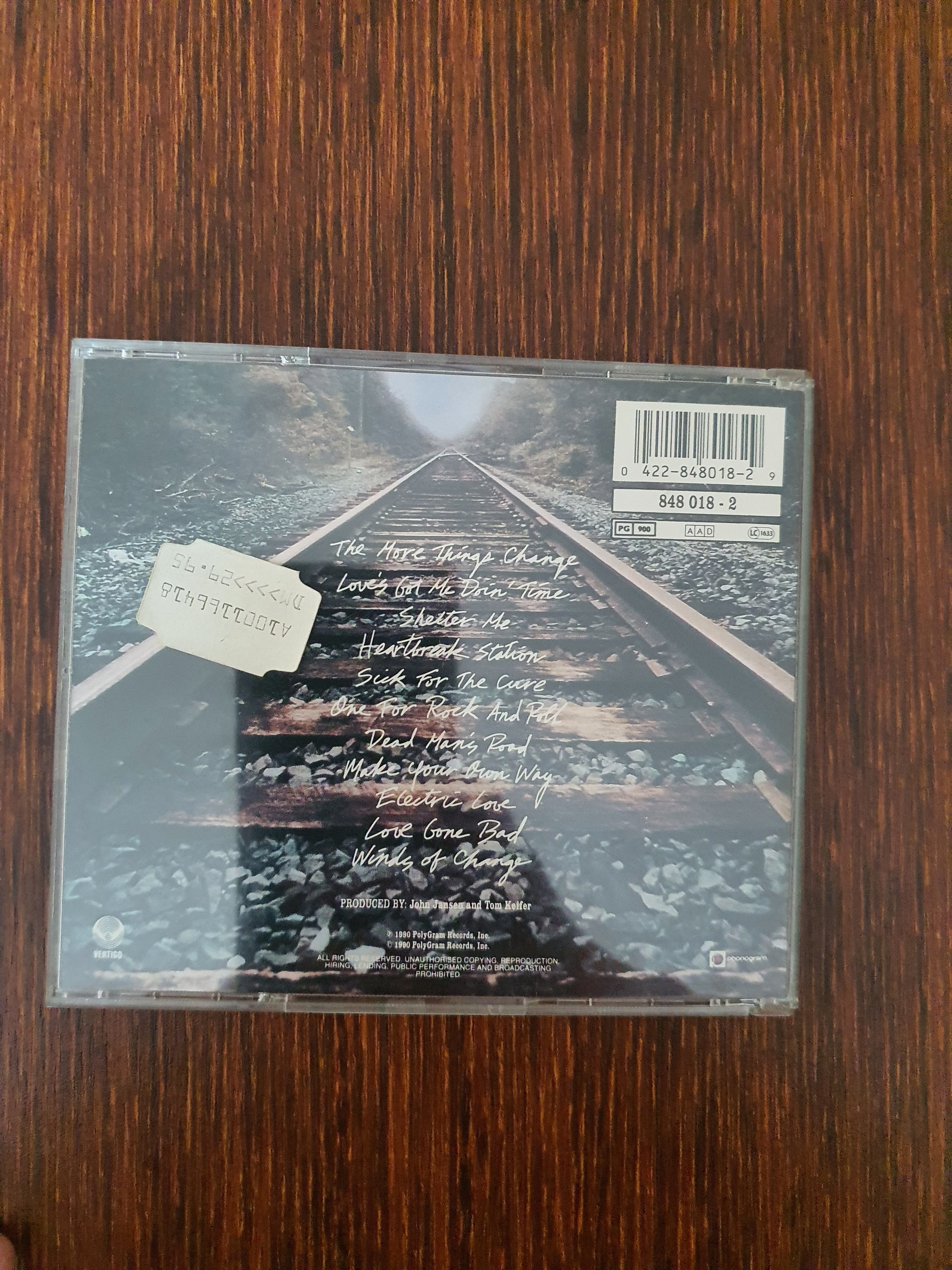 Heartbreak Station Cinderella CD