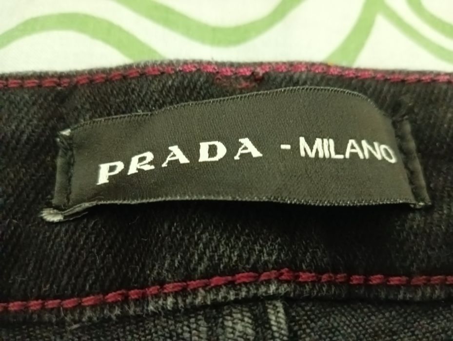 Чорні джинси Prada-Milano, р.40