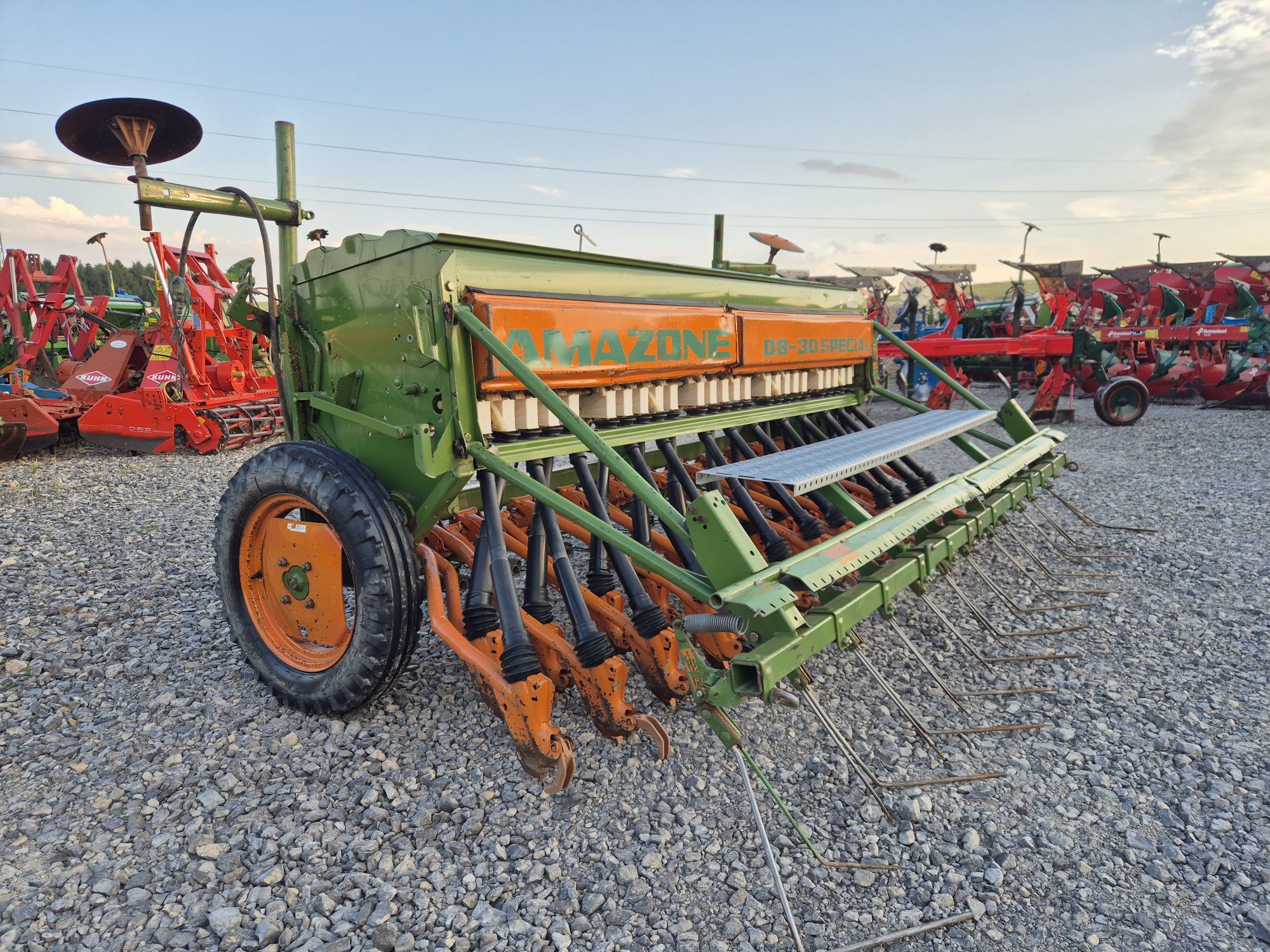 Amazone D8 3m Special sciezki znaczniki podest d7 d9