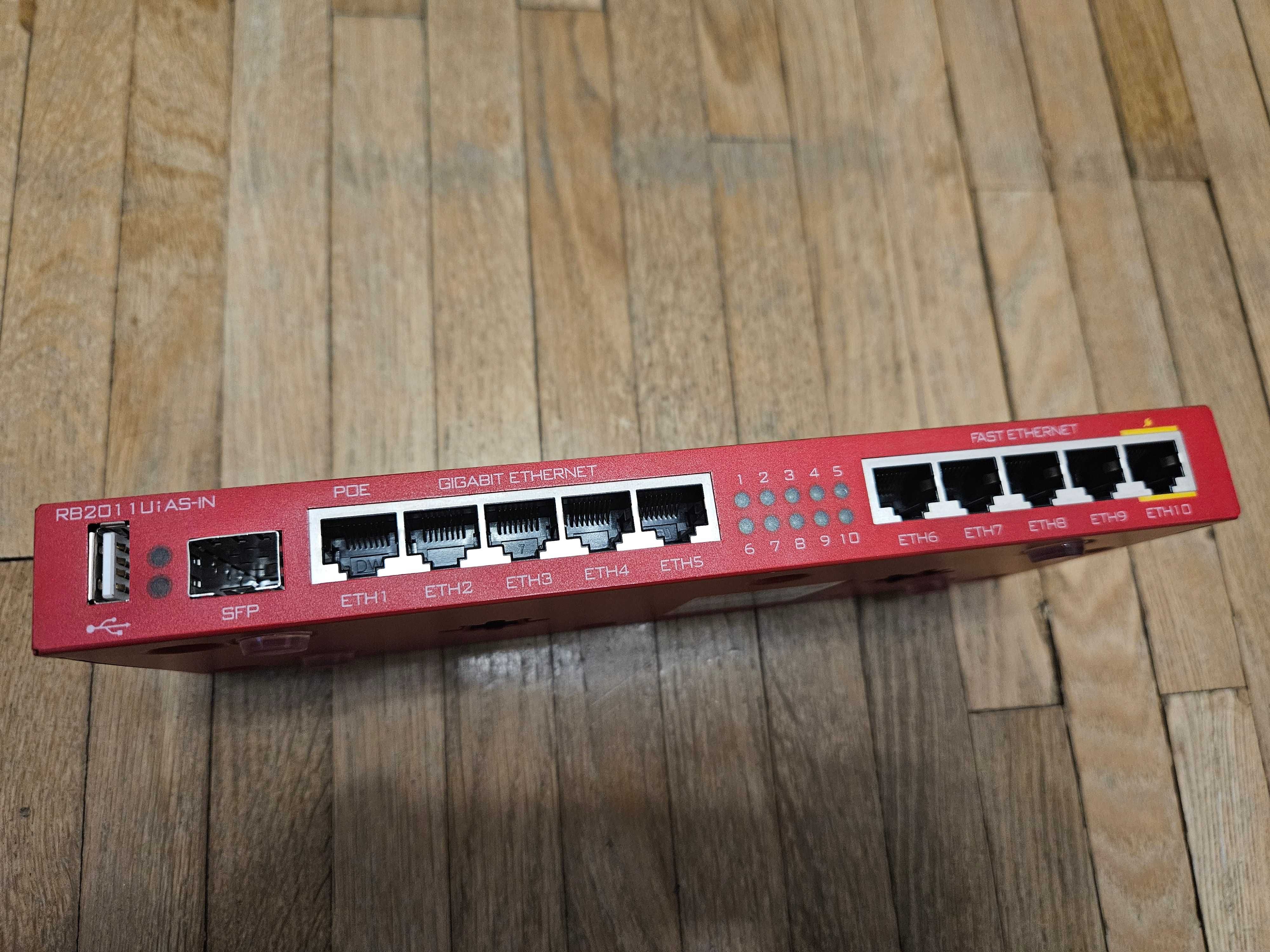 Комутатор Mikrotik RB2011UiAS-IN