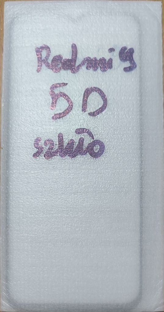 Szkło do Redmi 9 - 9H, 5D, szkło hartowane, zaokrąglone krawędzie