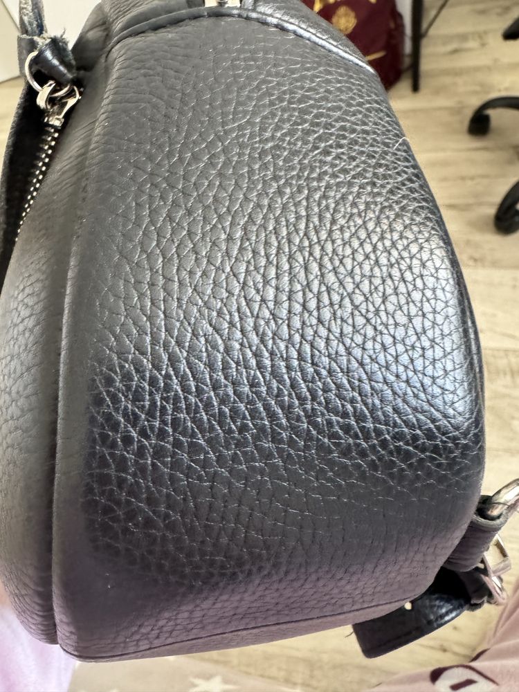 Сумка рюкзак Lovandbag натуральна шкіра гарний стан
