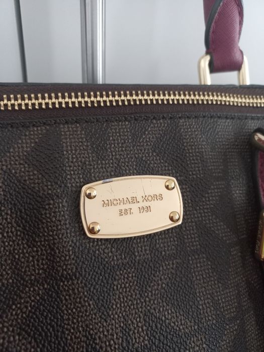 Torebka Michael Kors Ciara skóra i monogram